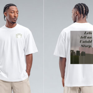 An Untold Story - White Basic T-shirt